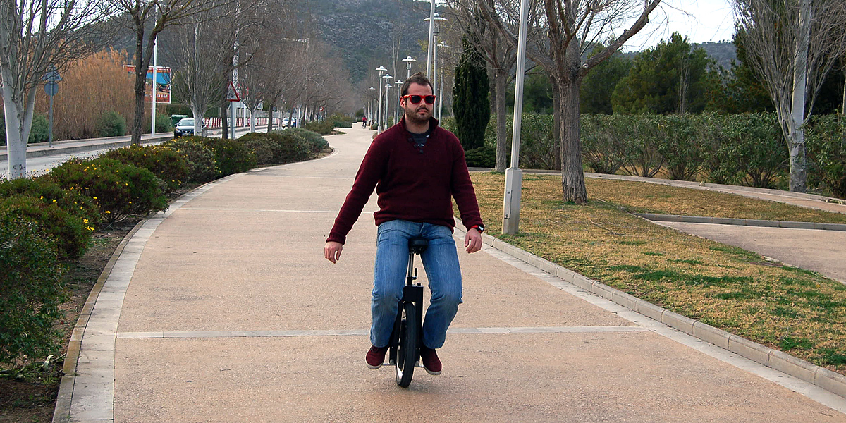 Easy to ride, easy to take with you
